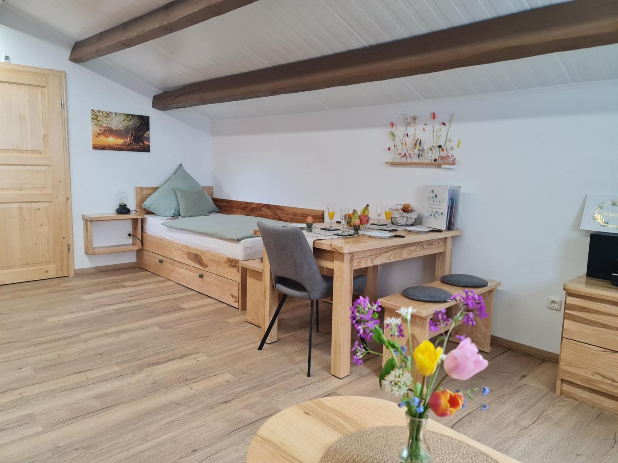 Ferienwohnung Wiesenhof Neuhof an der Zenn Eksteriør billede