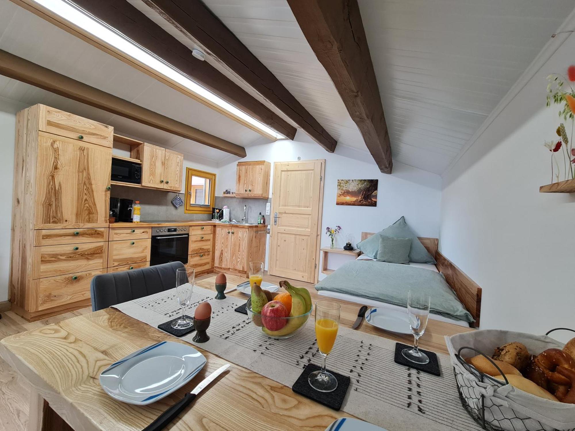Ferienwohnung Wiesenhof Neuhof an der Zenn Eksteriør billede
